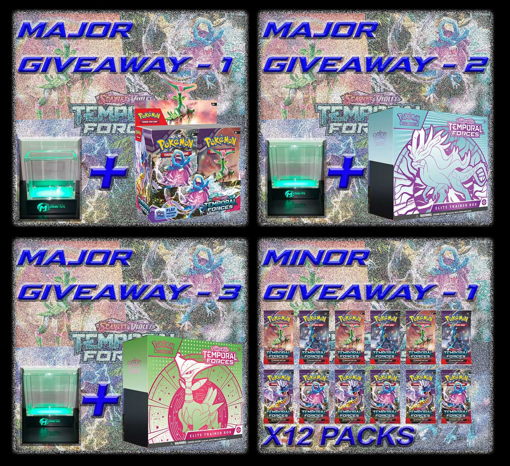 Pokemon TCG TEMPORAL FORCES GIVEAWAY WINNERS Announced Pokemon TCG TEMPORAL FORCES GIVEAWAY WINNERS Announced