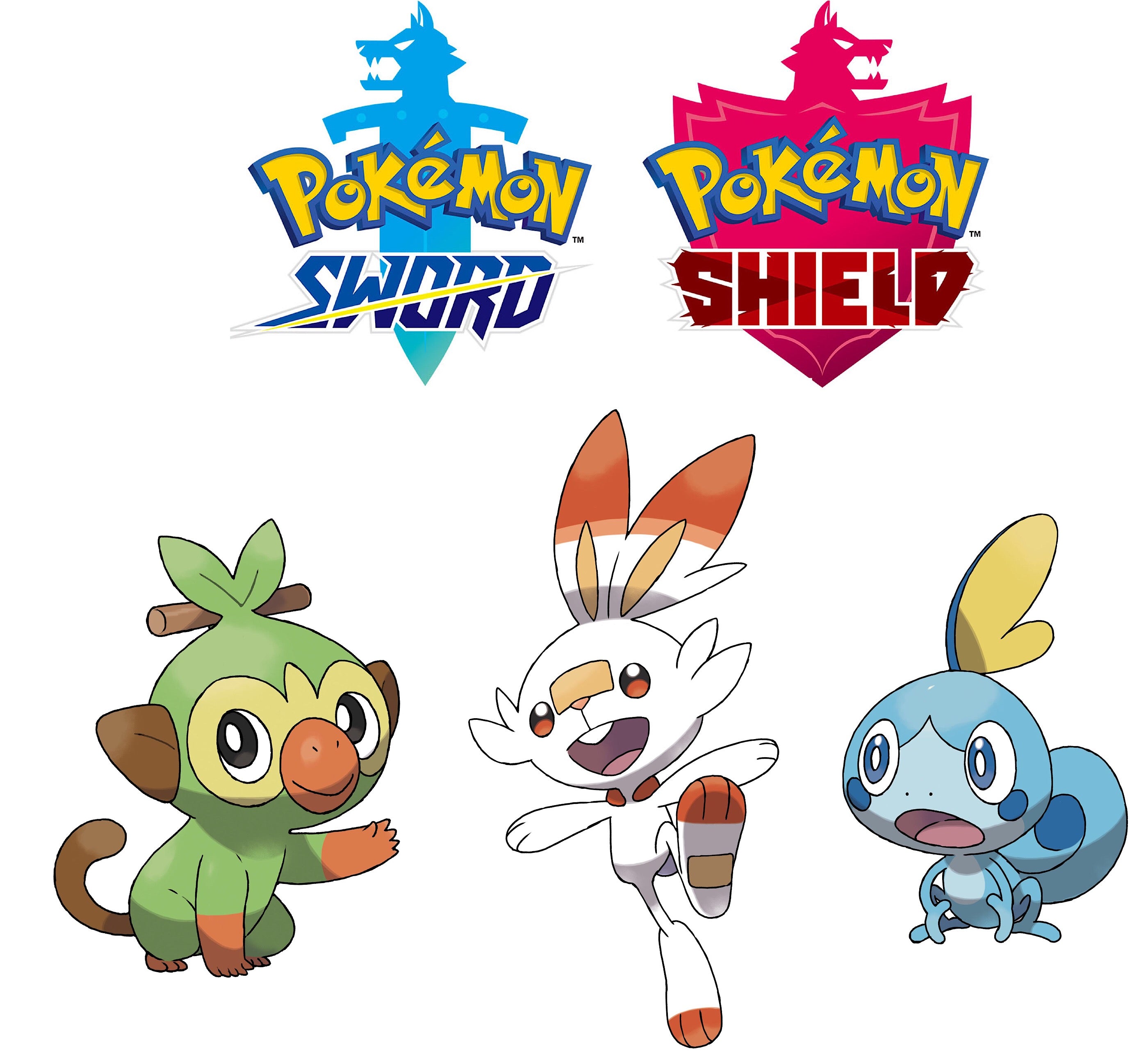 Pokémon Sword & Shield ⚔️ 🛡 Revealed! Starters (Grookey, Scorbunny,  Sobble) and Galar Region 