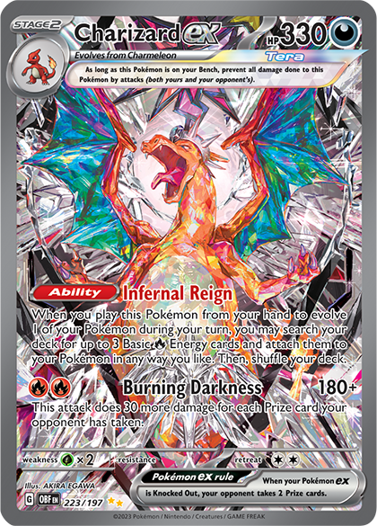 Charizard ex Special Illustration Rare and More “Obsidian Flames” Card Charizard ex Special Illustration Rare and More “Obsidian Flames” Card