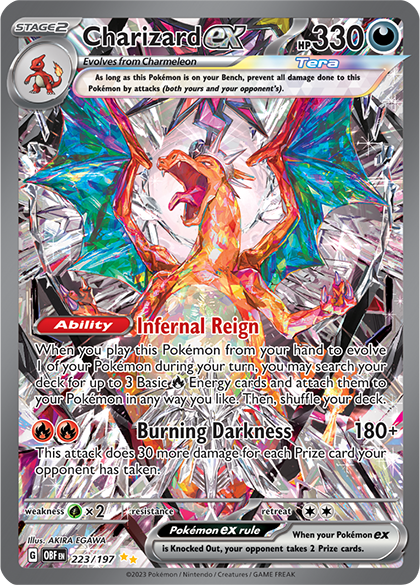 Charizard ex Special Illustration Rare and More “Obsidian Flames” Cards Revealed!