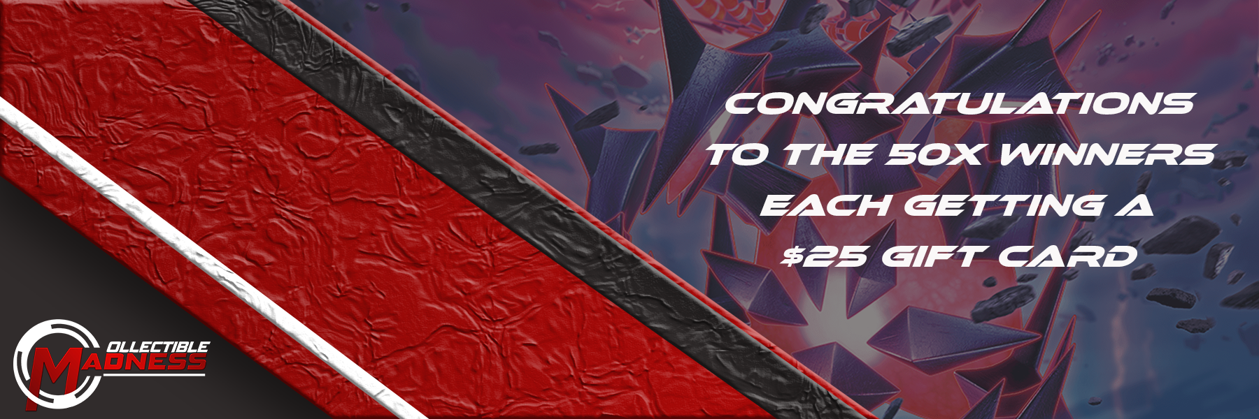 GIVE AWAY WINNERS ANNOUNCED