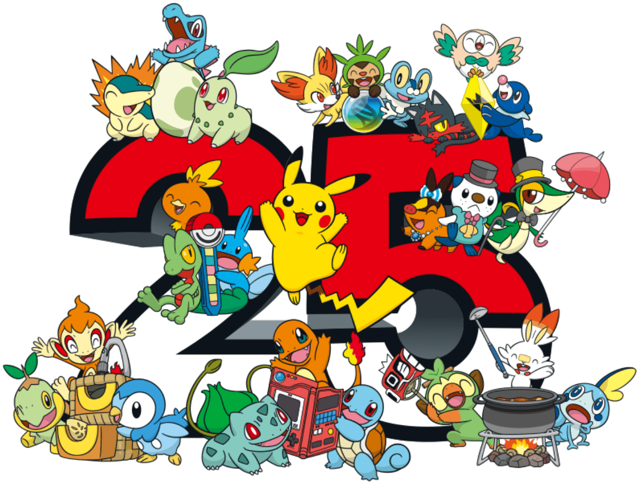 Pokemon 25th Anniversary Collectibles