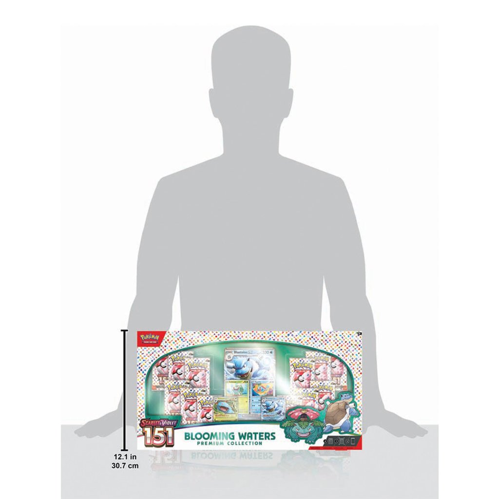 **DAMAGED** Pokemon - TCG - Scarlet & Violet 151 Blooming Waters Premium Collection