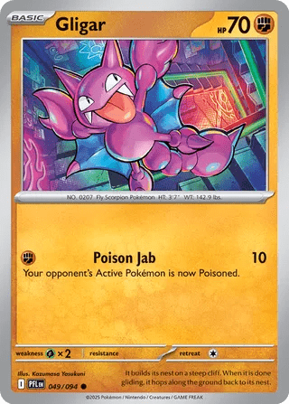 049/094 Gligar - Common Reverse Holo