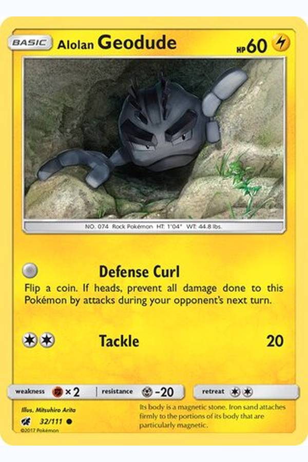 032/111 Alolan Geodude - Common