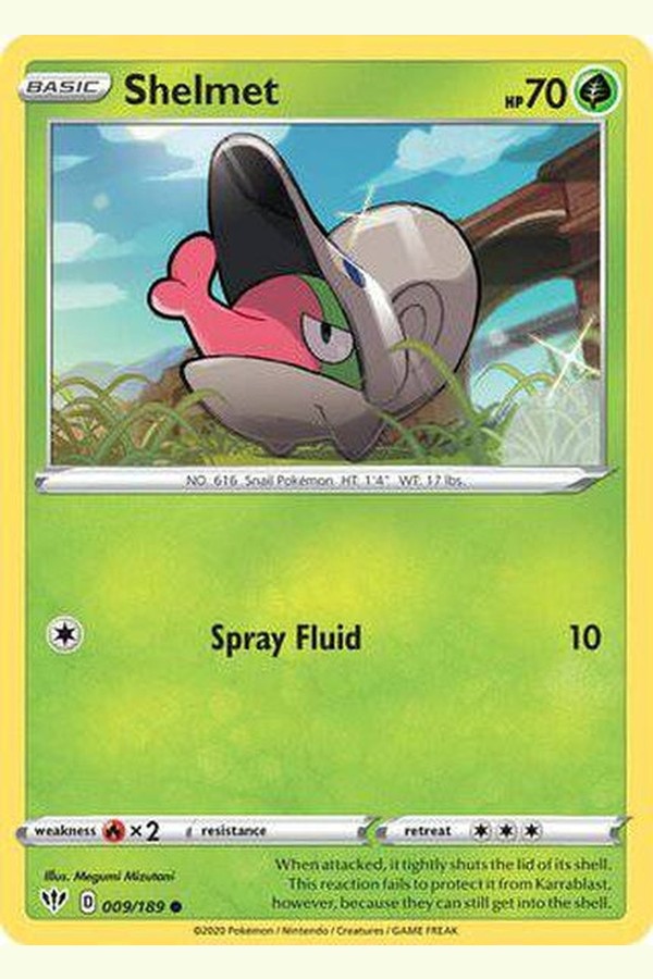 009/189 Shelmet - Common - Collectible Madness