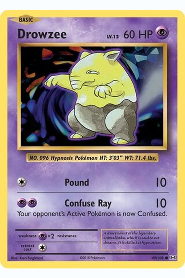 049/108 Drowzee - Common