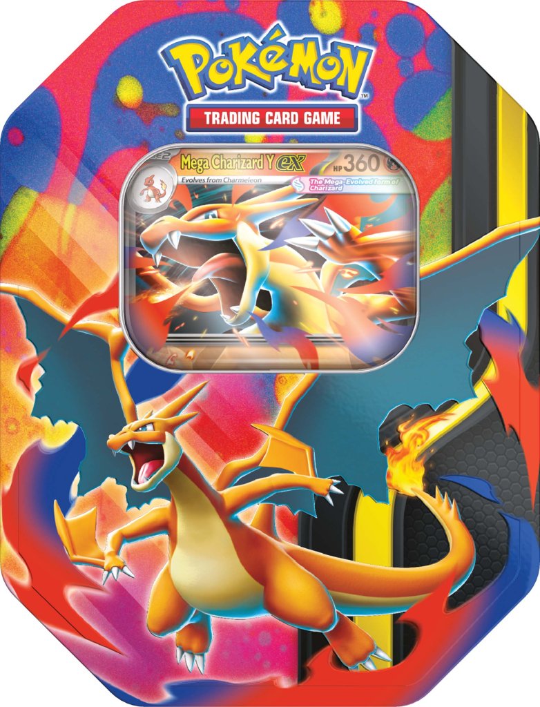 Pokemon - TCG - Mega Charizard Tin