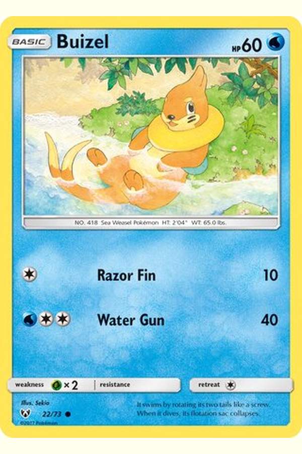 22/73 Buizel - Common