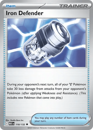 118/132 Iron Defender - Uncommon