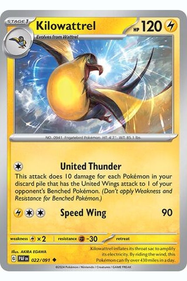 022/091 Kilowattrel - Uncommon