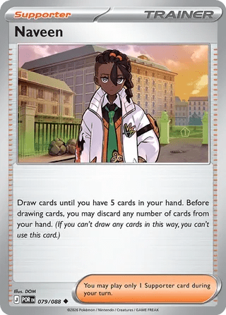 079/088 Naveen - Uncommon Reverse Holo