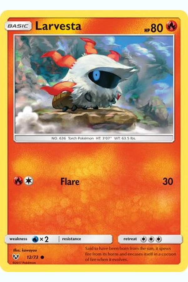 12/73 Larvesta - Common