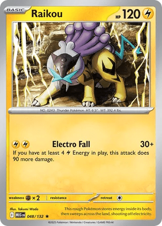 048/132 Raikou - Rare