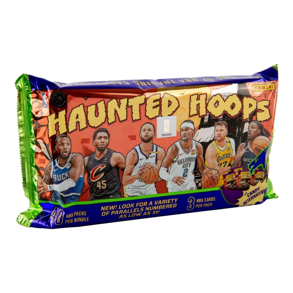 2024-25 Panini NBA Hoops Basketball Haunted Hoops Booster Bundle