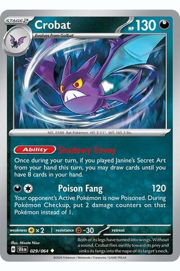029/064 Crobat - Uncommon