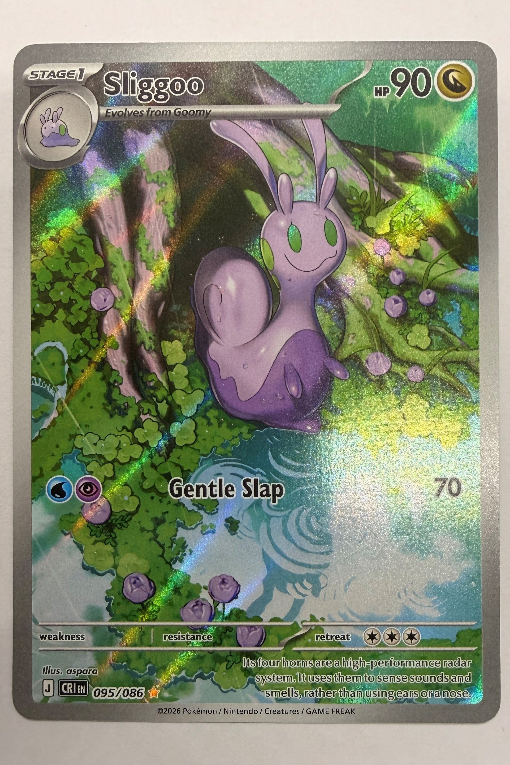 Sliggoo 095/086 Illustration Rare NM - Chaos Rising