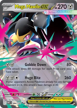 094/132 Mega Mawile ex - Double Rare