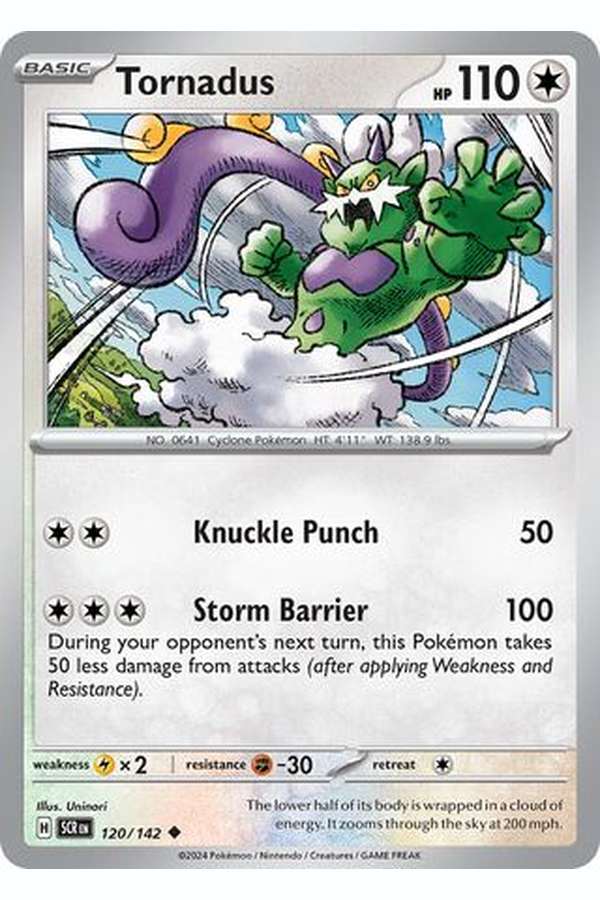 120/142 Tornadus - Uncommon