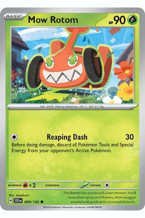 008/142 Mow Rotom - Common