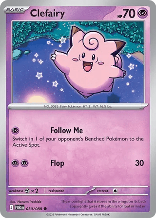 030/088 Clefairy - Common