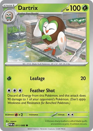 011/088 Dartrix - Common