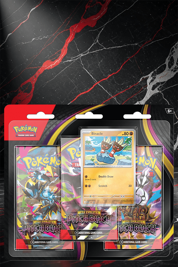 Pokemon - TCG - Pitch Black Three Booster Blister - Binacle