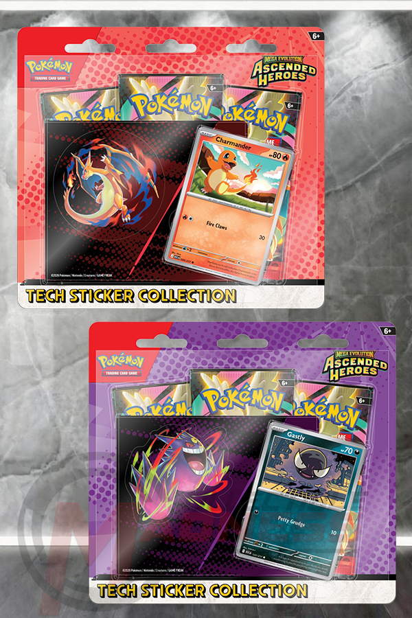 Pokemon - TCG - Ascended Heroes Tech Sticker Collection