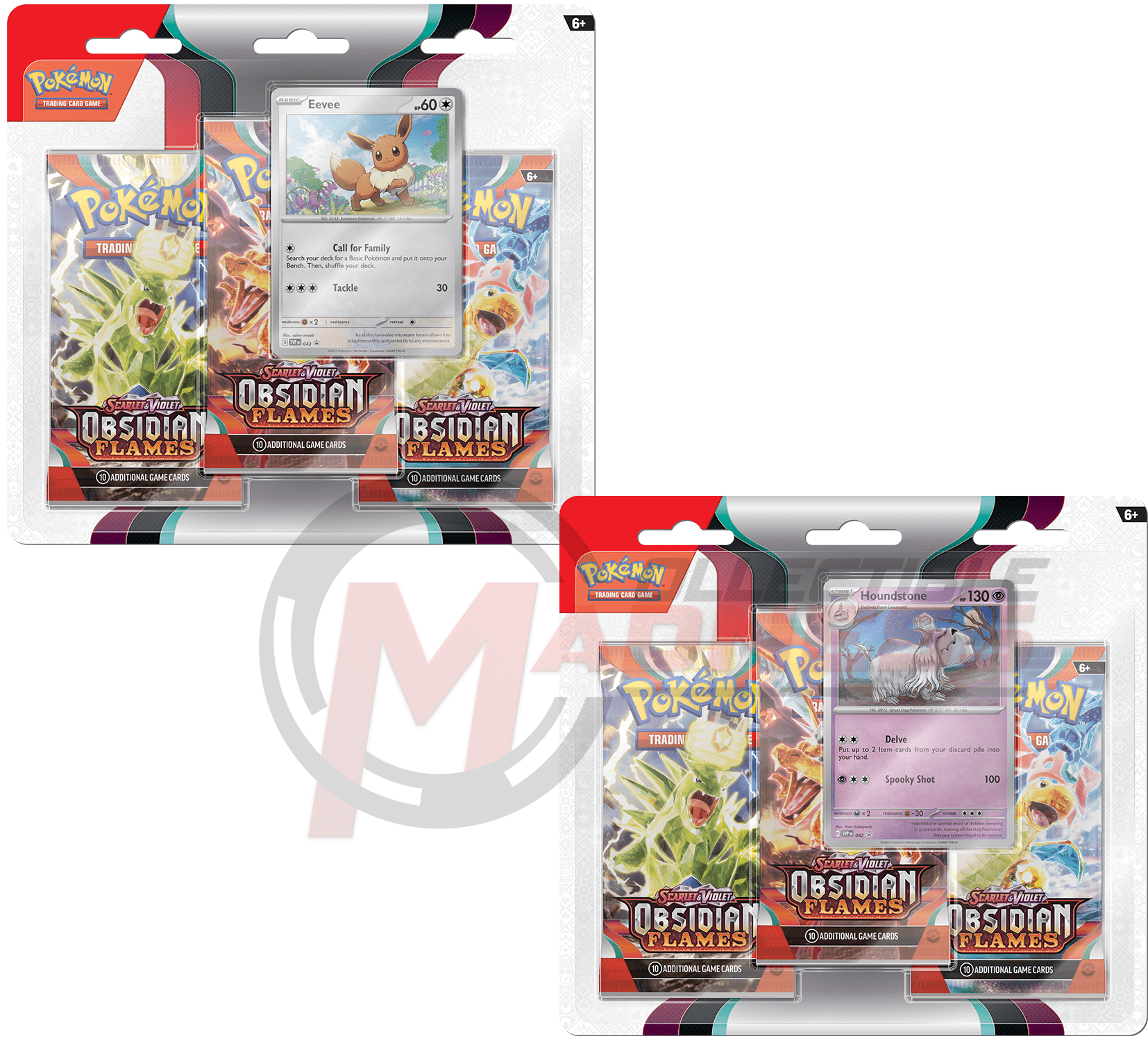 Pokemon - TCG - Obsidian Flames Three Pack Booster Blister - Collectible Madness