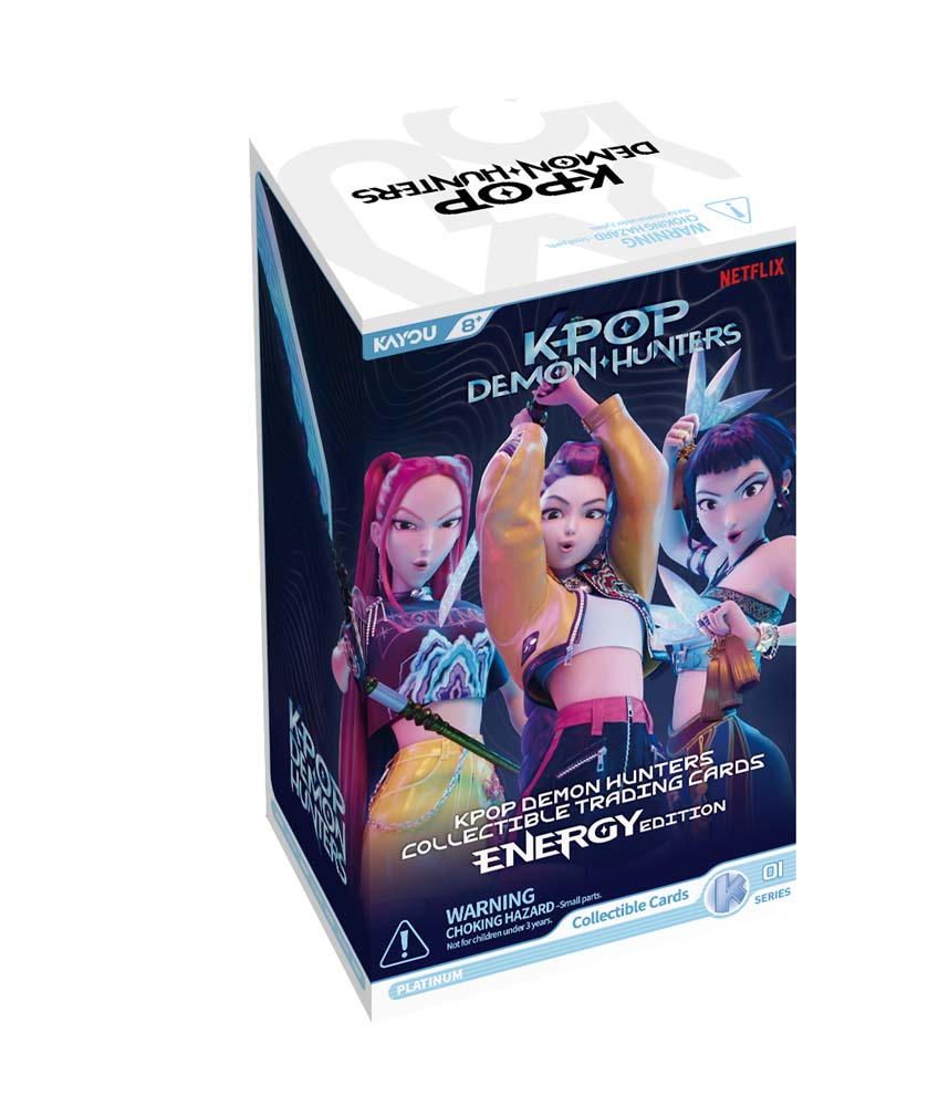 Kayou K-POP Demon Hunters Collectible Trading Card Blister Box- Energy Edition