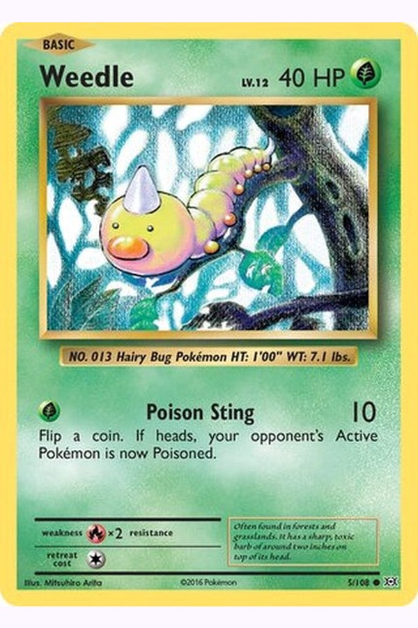 005/108 Weedle - Common