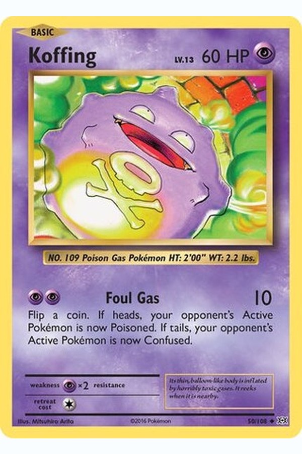 050/108 Koffing - Uncommon
