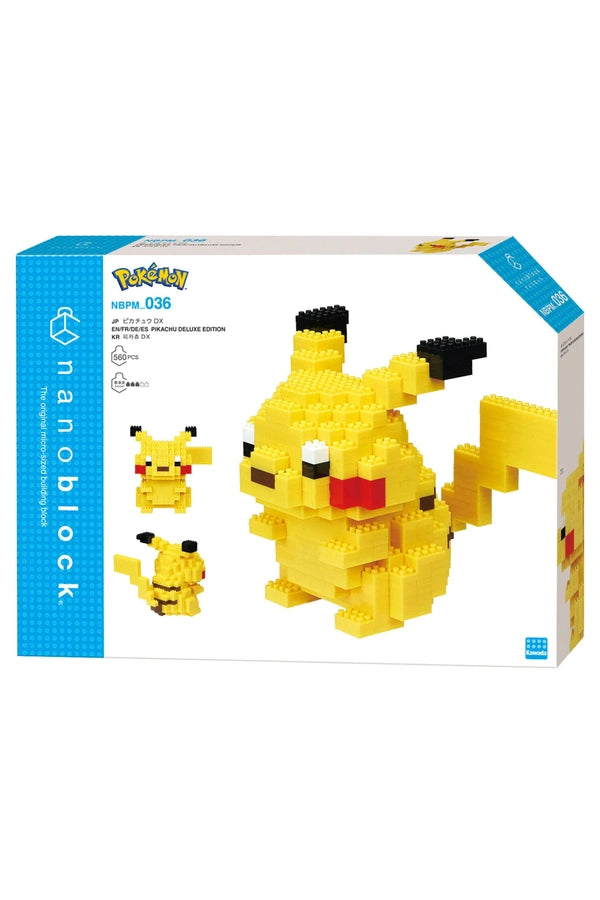 Pokemon - nanoblock - Deluxe Pikachu