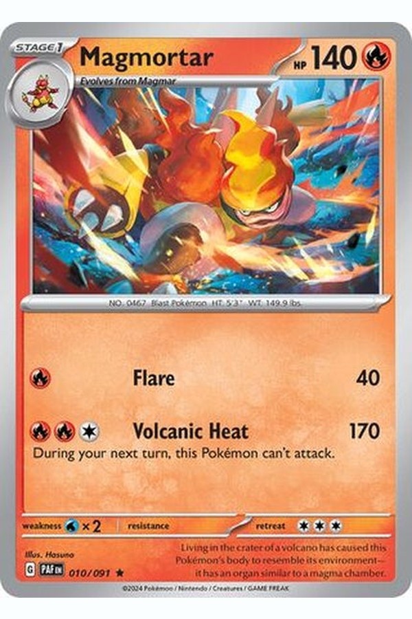 010/091 Magmortar - Rare Holo