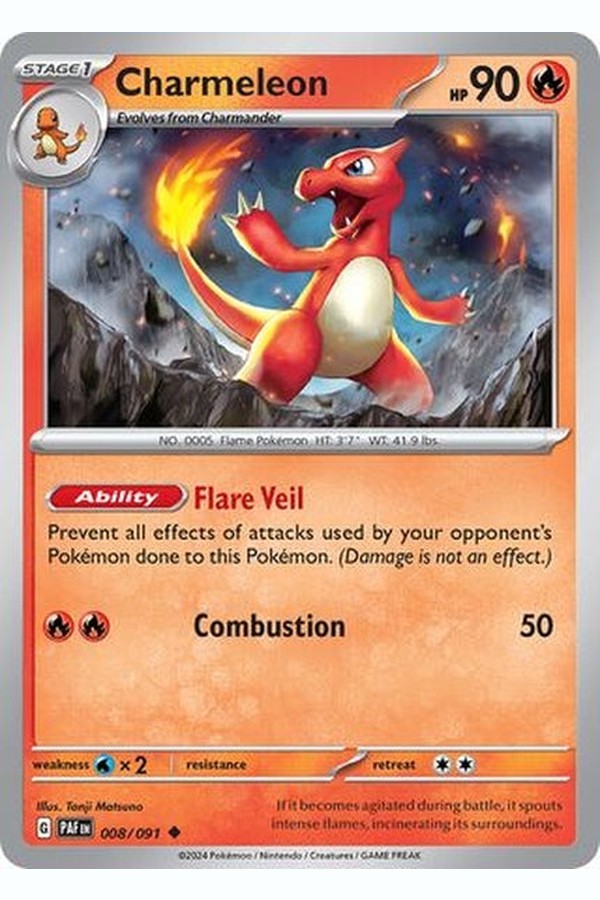 008/091 Charmeleon - Uncommon