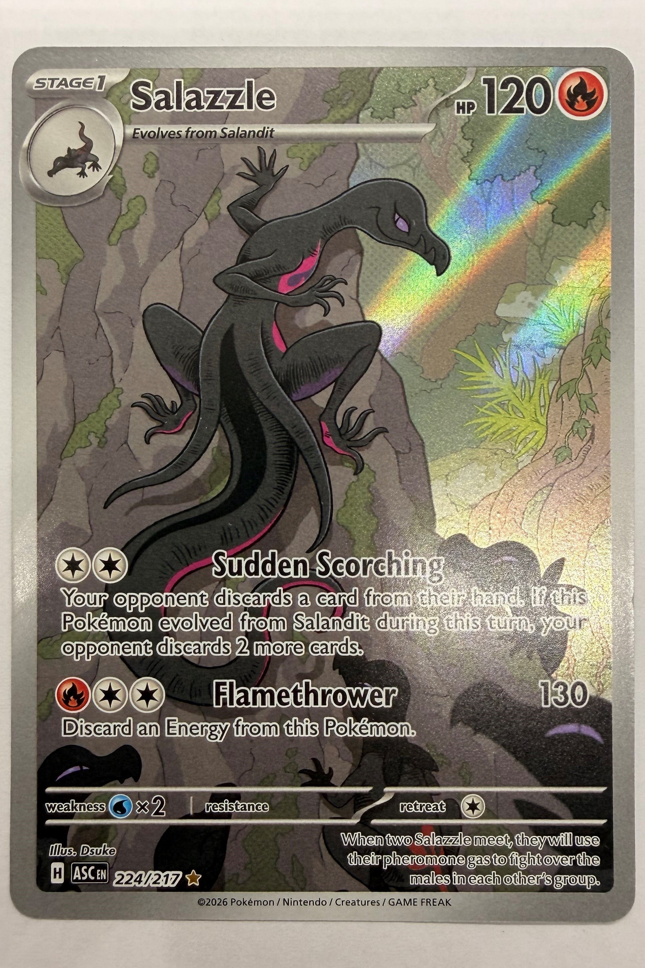 224/217 Salazzle - Illustration Rare