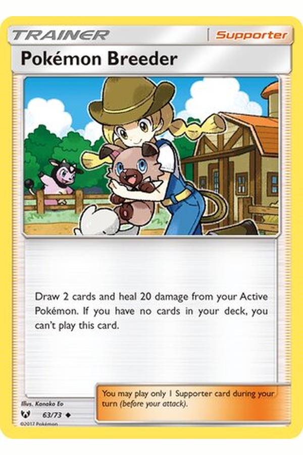 63/73 Pokémon Breeder - Uncommon