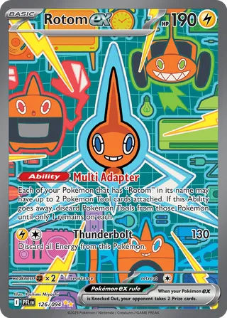 126/094 Rotom ex - Special Illustration Rare