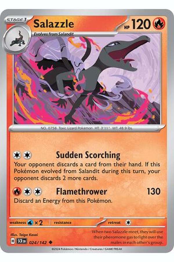 024/142 Salazzle - Uncommon
