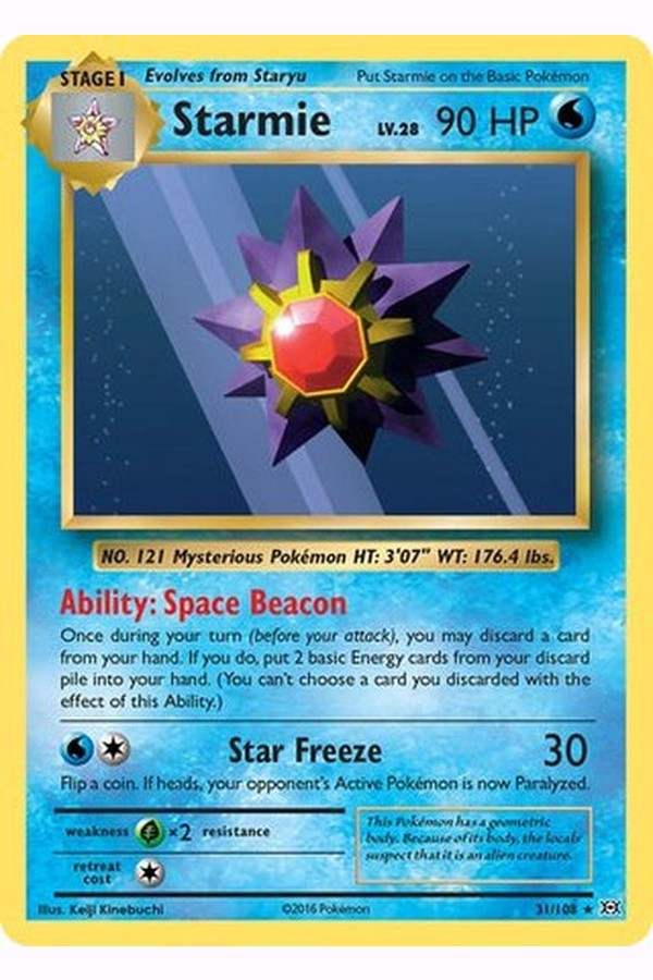 031/108 Starmie - Rare