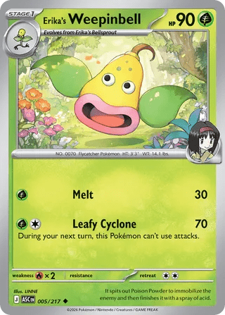 005/217 Erika's Weepinbell - Uncommon