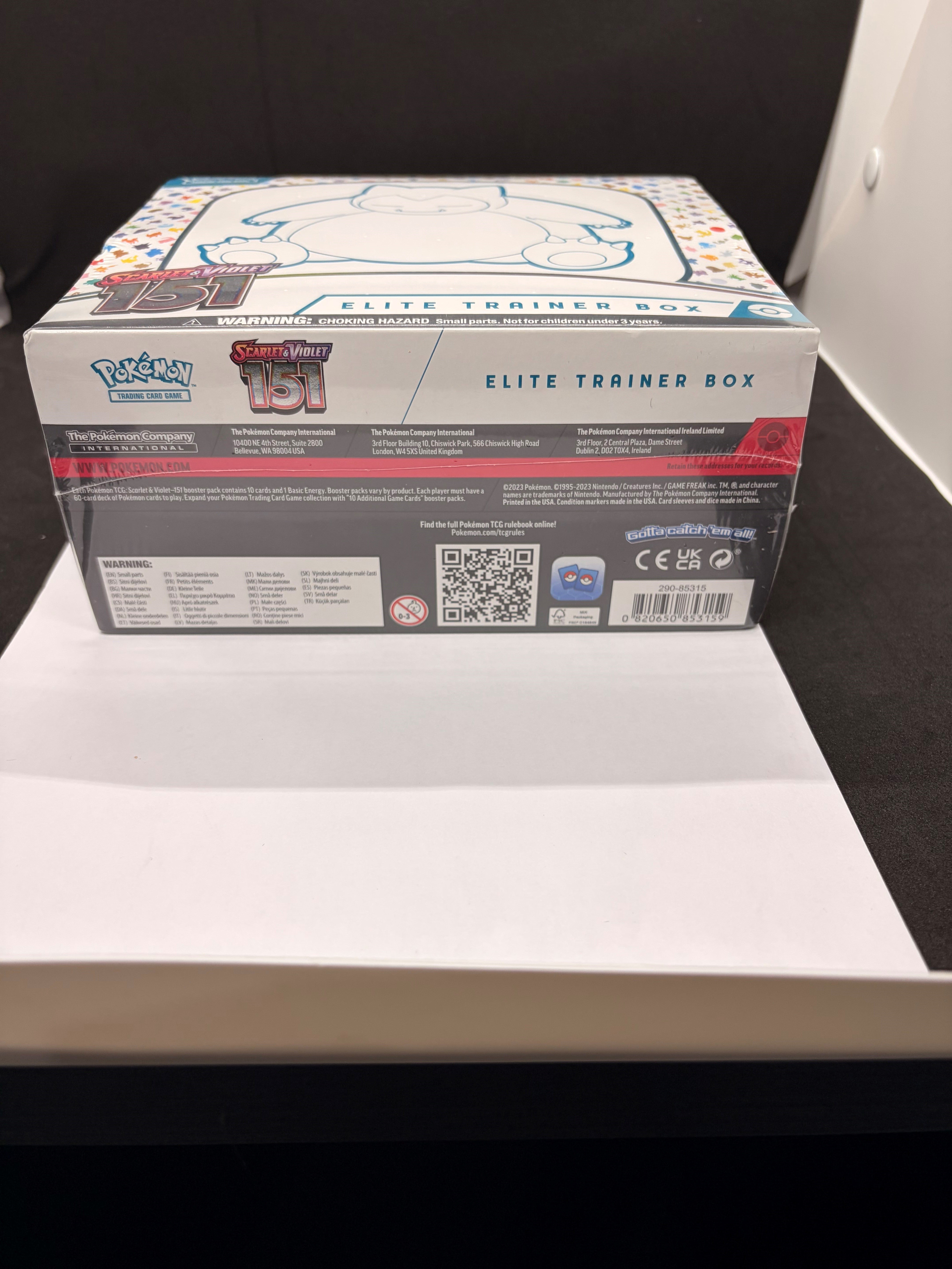 Pokemon - TCG - Scarlet & Violet 151 Elite Trainer Box