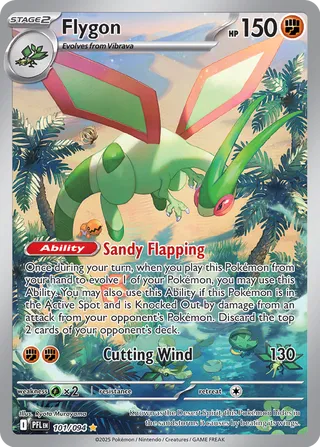 101/094 Flygon - Illustration Rare
