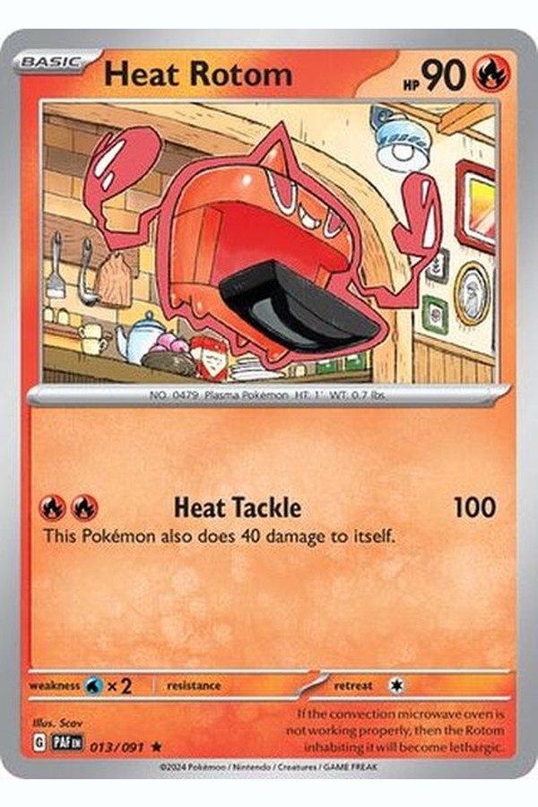013/091 Heat Rotom - Rare Holo