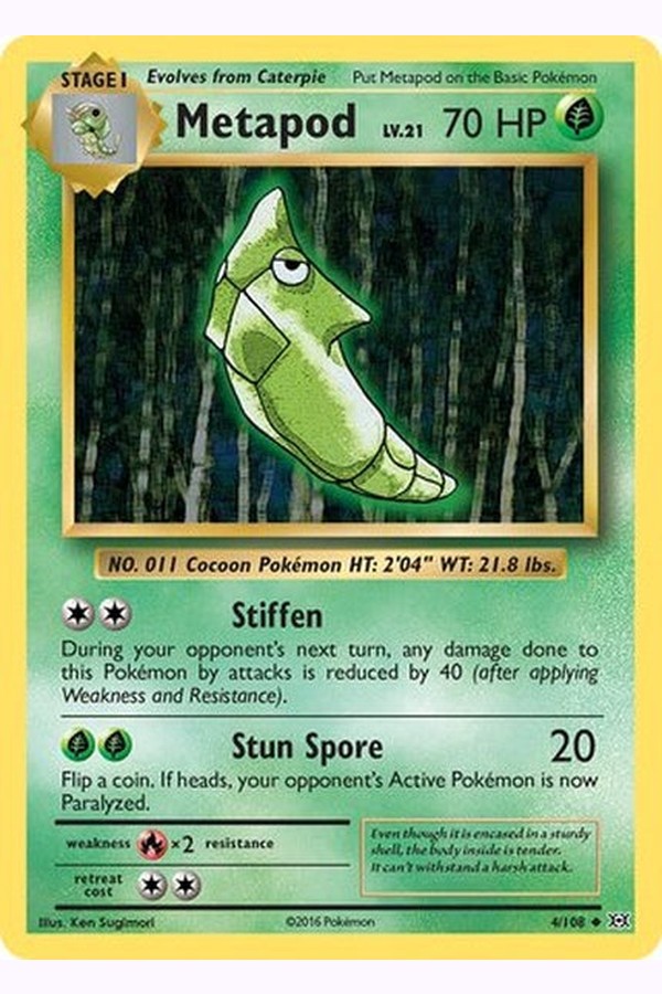 004/108 Metapod - Uncommon