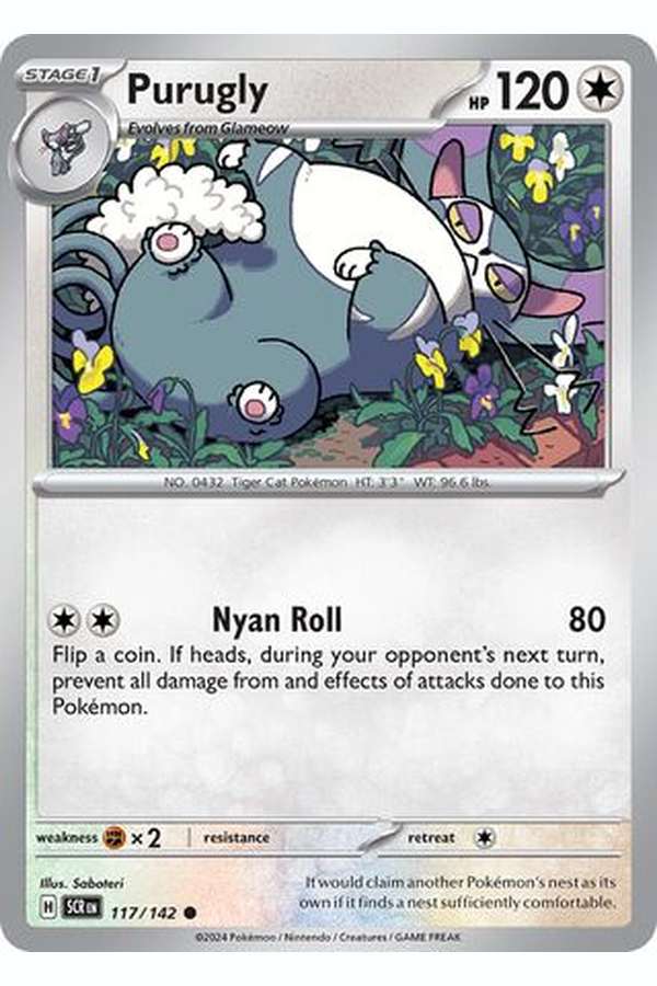 117/142 Purugly - Common