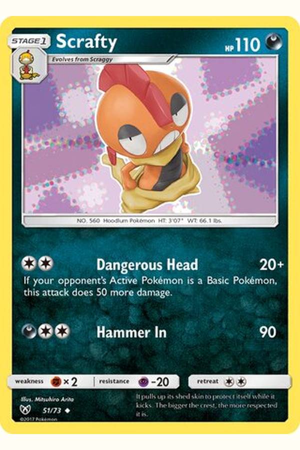51/73 Scrafty - Uncommon