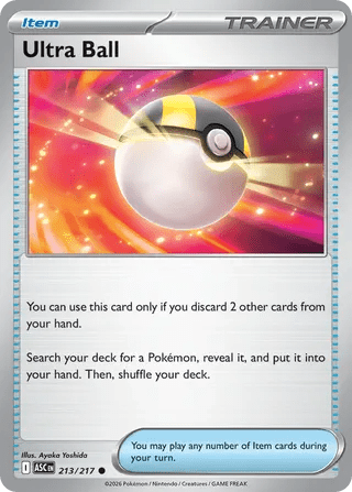 213/217 Ultra Ball - Common Reverse Holo
