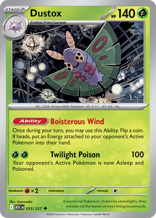 015/217 Dustox - Uncommon