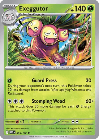 005/132 Exeggutor - Uncommon